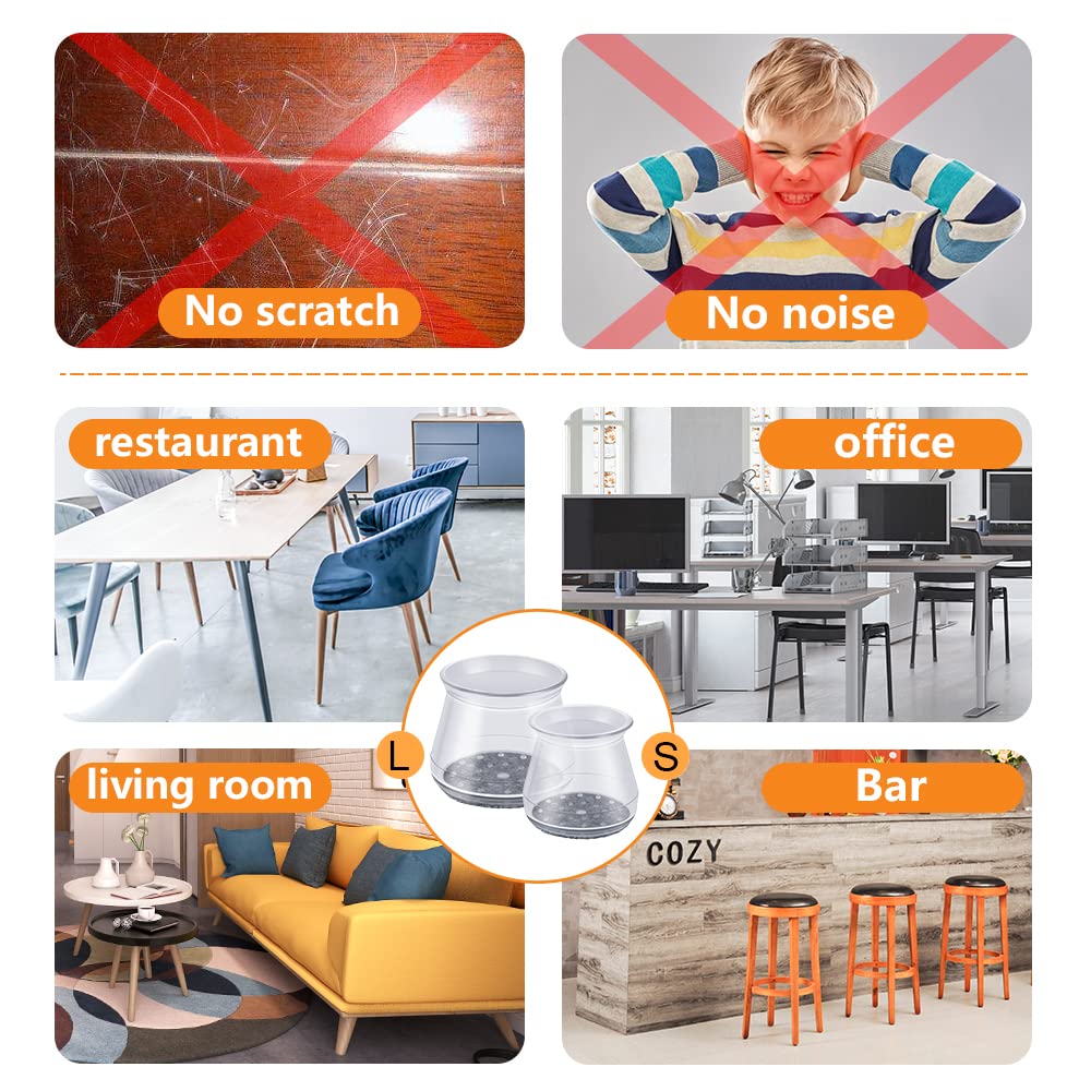OASMU restaurant chair protectors - versatile fit for various chair types