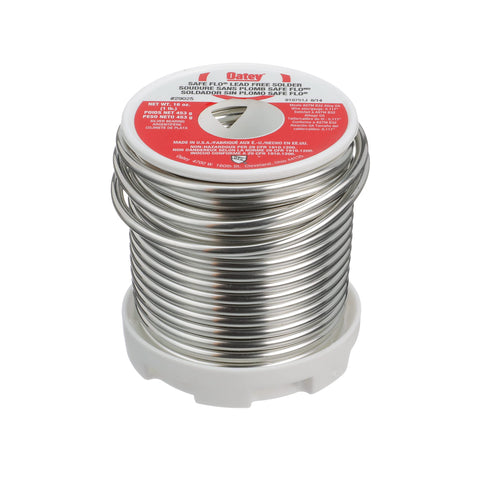 Oatey Safe-Flo 29025 solder 1 lb bar for lead-free copper joints