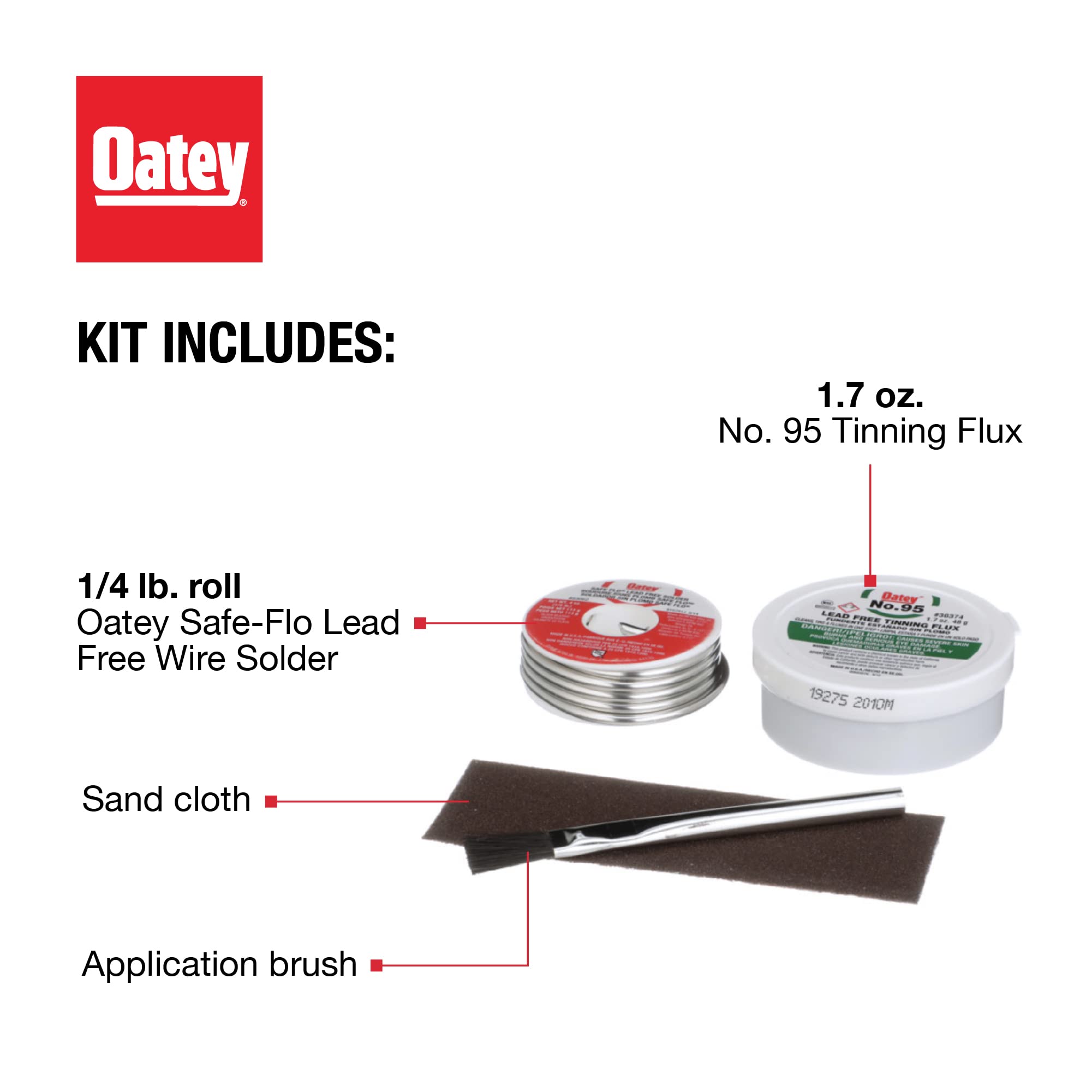 Oatey Safe-Flo instructions manual guides quick, accurate solder assembly