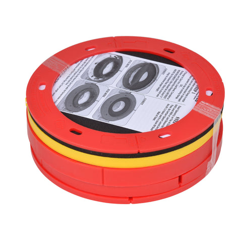 Oatey Set-Rite six self-tapping screws for reliable installation