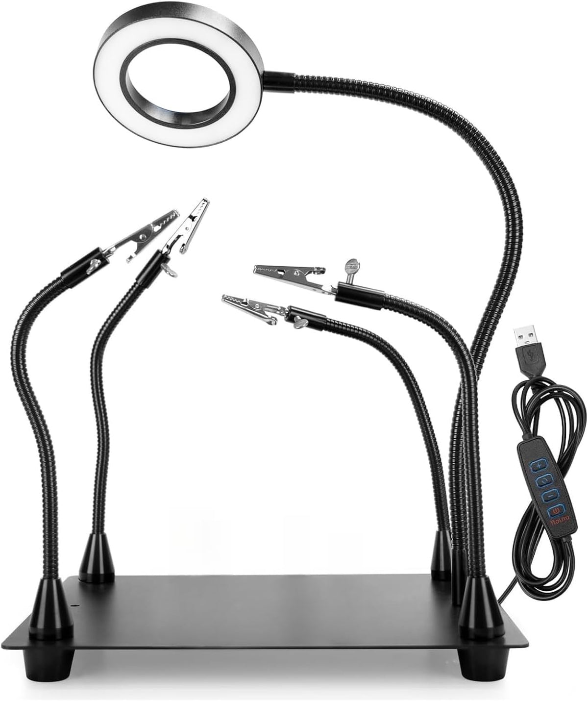 OBDMONSTER Helping Hands soldering station heavy base for stable support