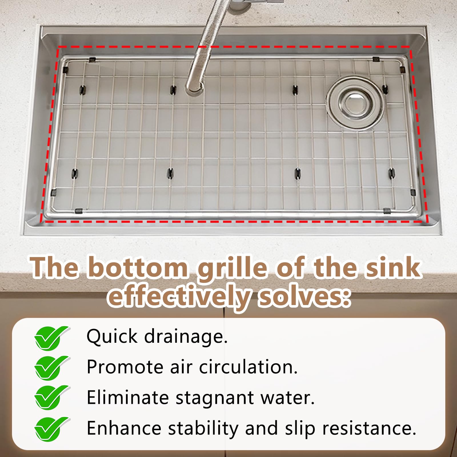 Obida CTXBG2814 Crosstown basin rack designed for easy dishwasher cleaning