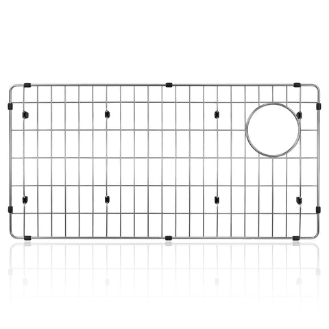 Obida CTXBG2814 Crosstown basin rack front view showing silicone pads for sink protection