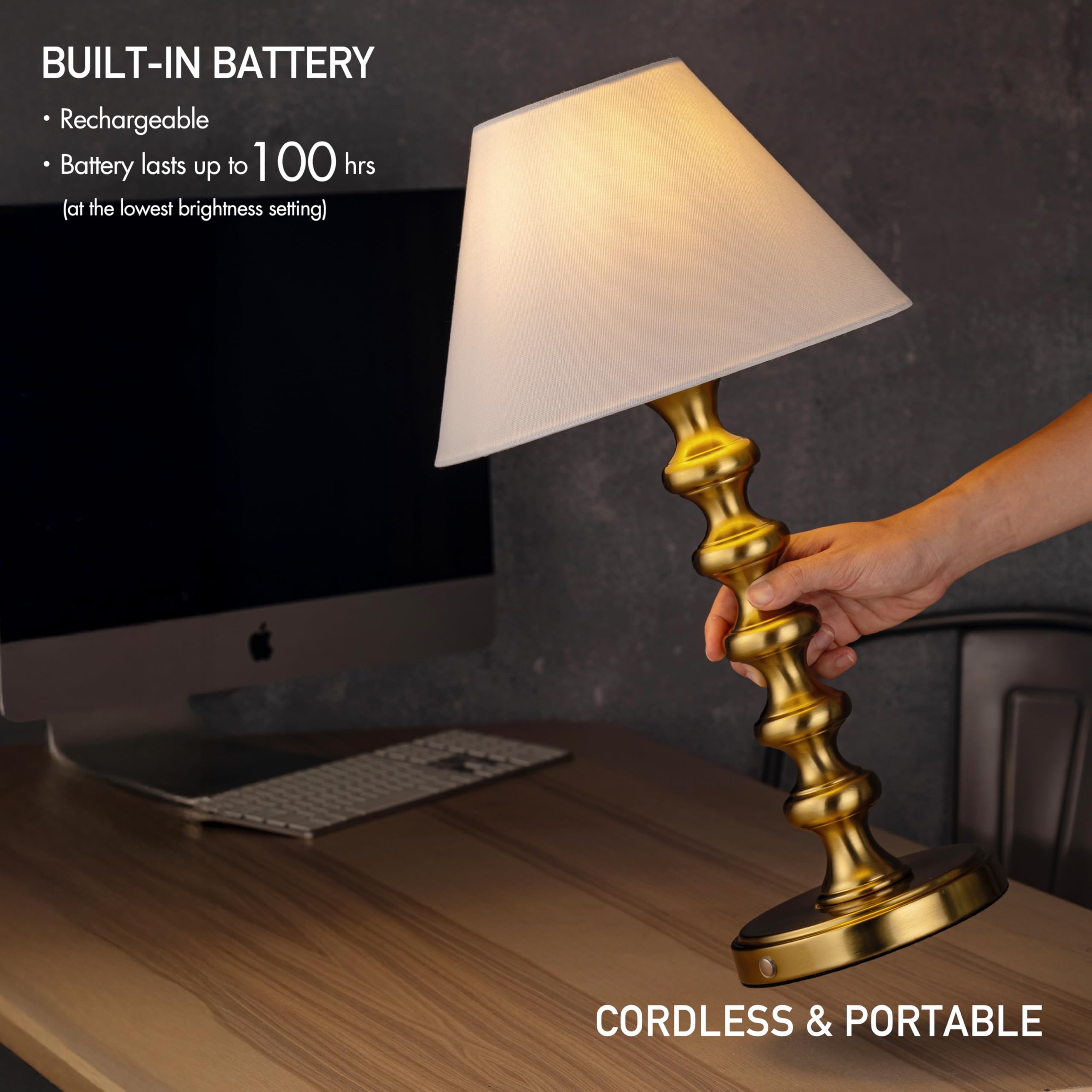 O'Bright Ember touch dimmer control for easy mood setting
