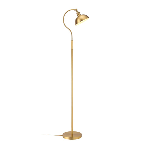 O’Bright Heritage banker’s floor lamp with tilt shade enables precise task lighting