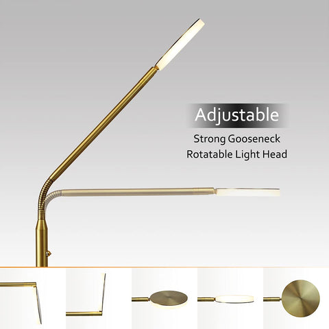 O'Bright Moon height-adjustable from 43 to 60 inches for bedside use.
