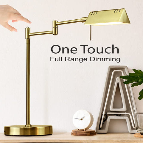 O'Bright Pharmacy Table Lamp 360-swing arm for easy ambient lighting.
