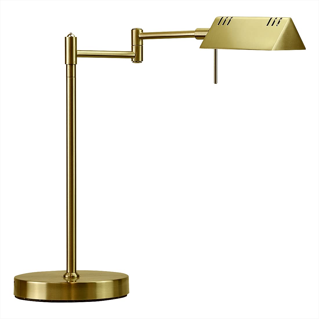 O'Bright Pharmacy Table Lamp swiveling head enables flexible task lighting.