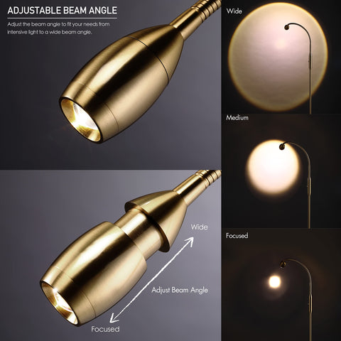 O’Bright Ray flexible gooseneck lets you direct light in any direction