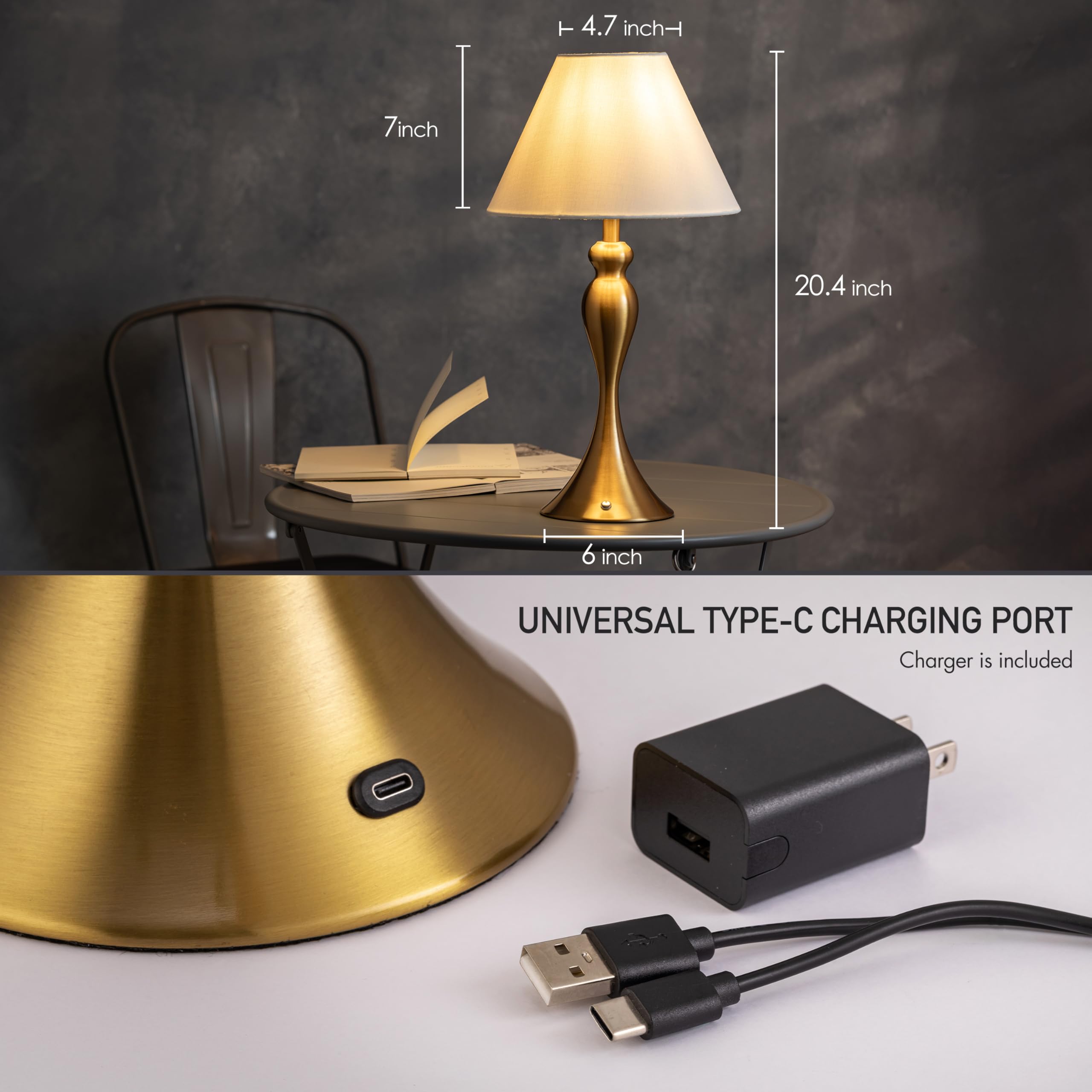 O'Bright Ember lamp lit with warm 3000K glow for relaxing evenings.