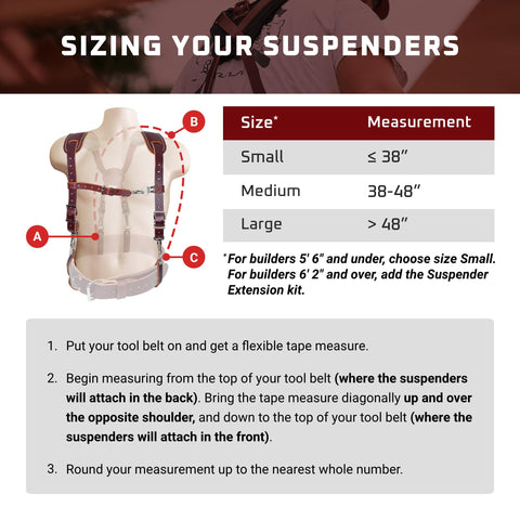 Release-and-hang design with adjustable chest strap for fast on-off.
