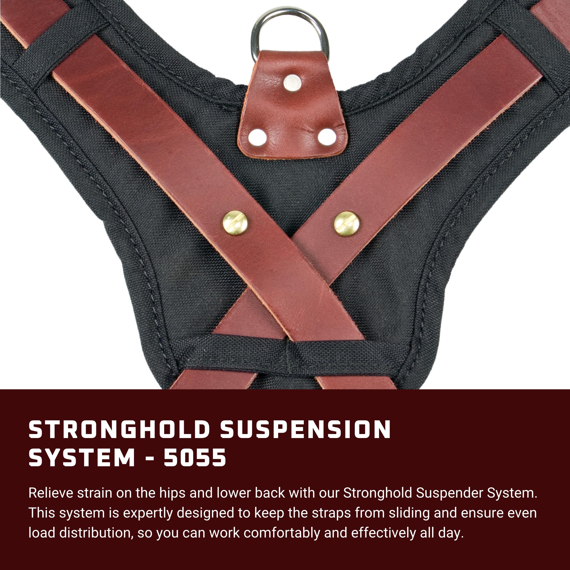 Side pockets on the Stronghold suspenders keep pencils within easy reach.