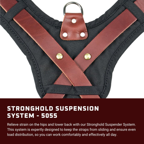 Side pockets on the Stronghold suspenders keep pencils within easy reach.