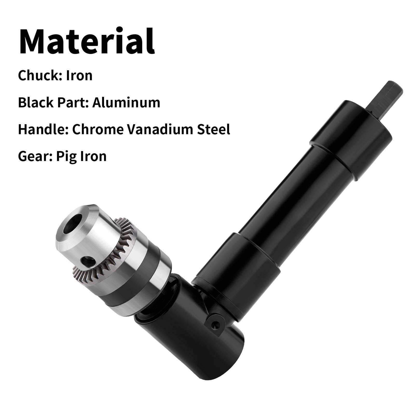OCGIG standard 8mm hex shank fits most drills for easy setup