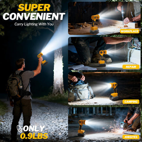 OCHESI garage and car repair lighting for dim workspaces.
