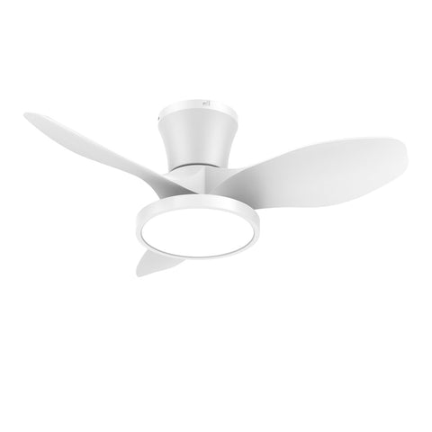 ocioc quiet ceiling fan with LED light 32in delivering a steady breeze with minimal noise