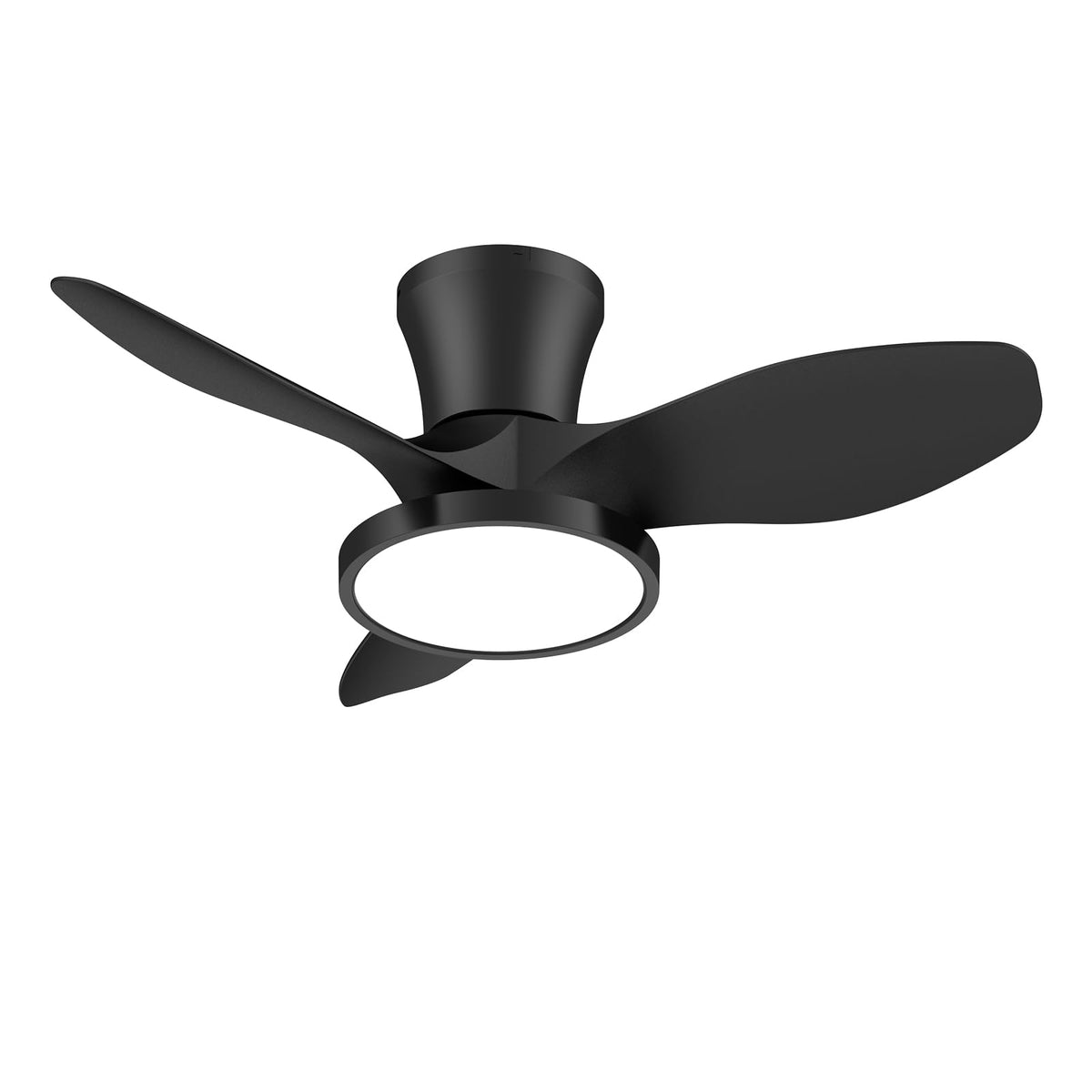ocioc quiet ceiling fan with LED light for calm cooling