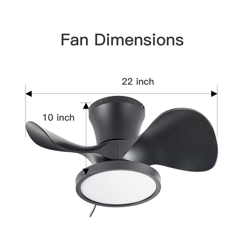 ocioc remote-control ceiling fan allowing easy speed and light adjustments from anywhere