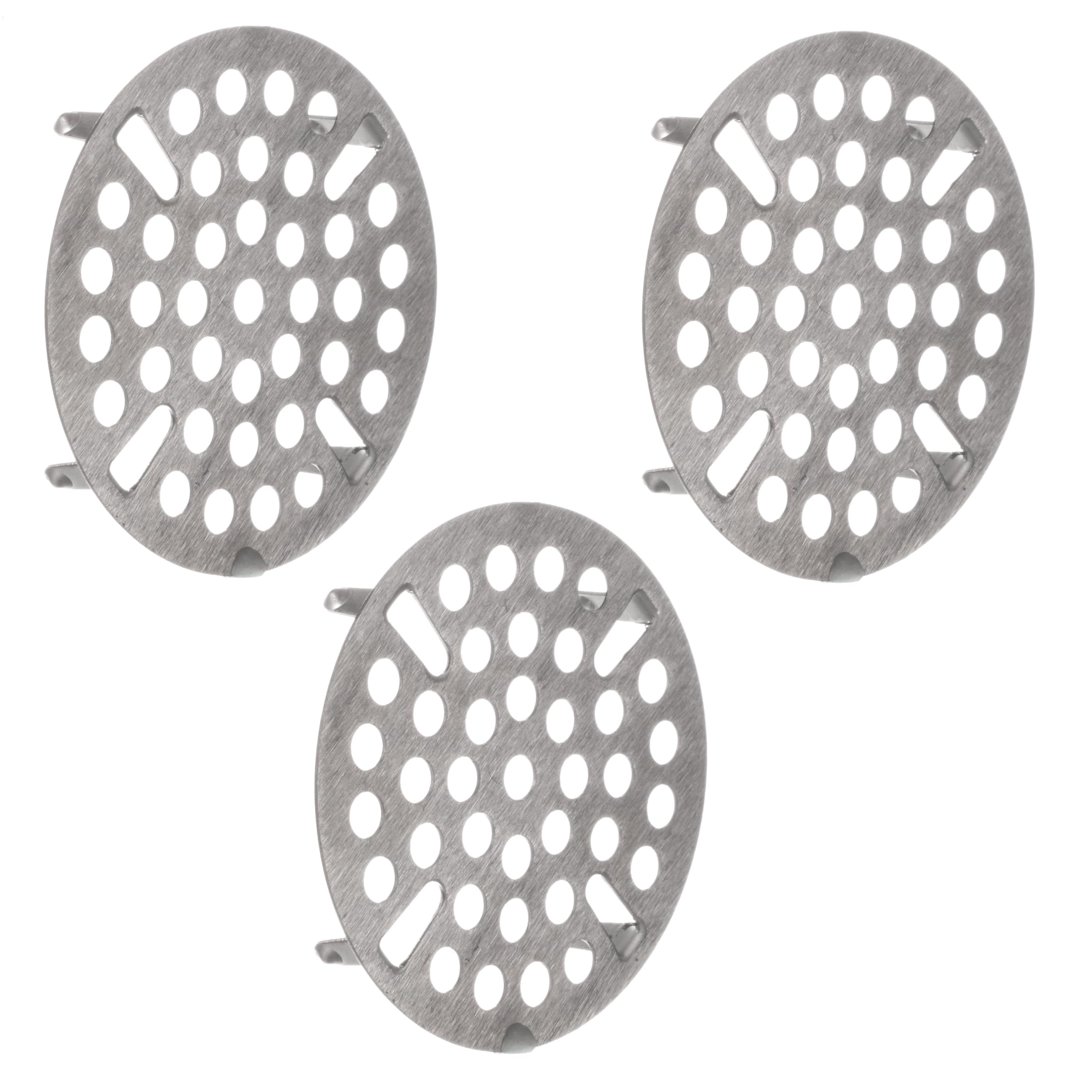 OCS Parts stainless 3-inch sink strainer fits standard drains and prevents clogs.
