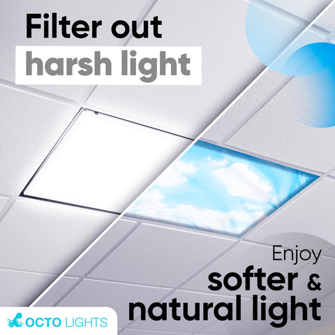 OCTO LIGHTS classroom setup with magnetic cover improving comfort and concentration