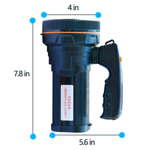 ODEAR Torch Searchlight shoulder strap for hands-free outdoor exploration