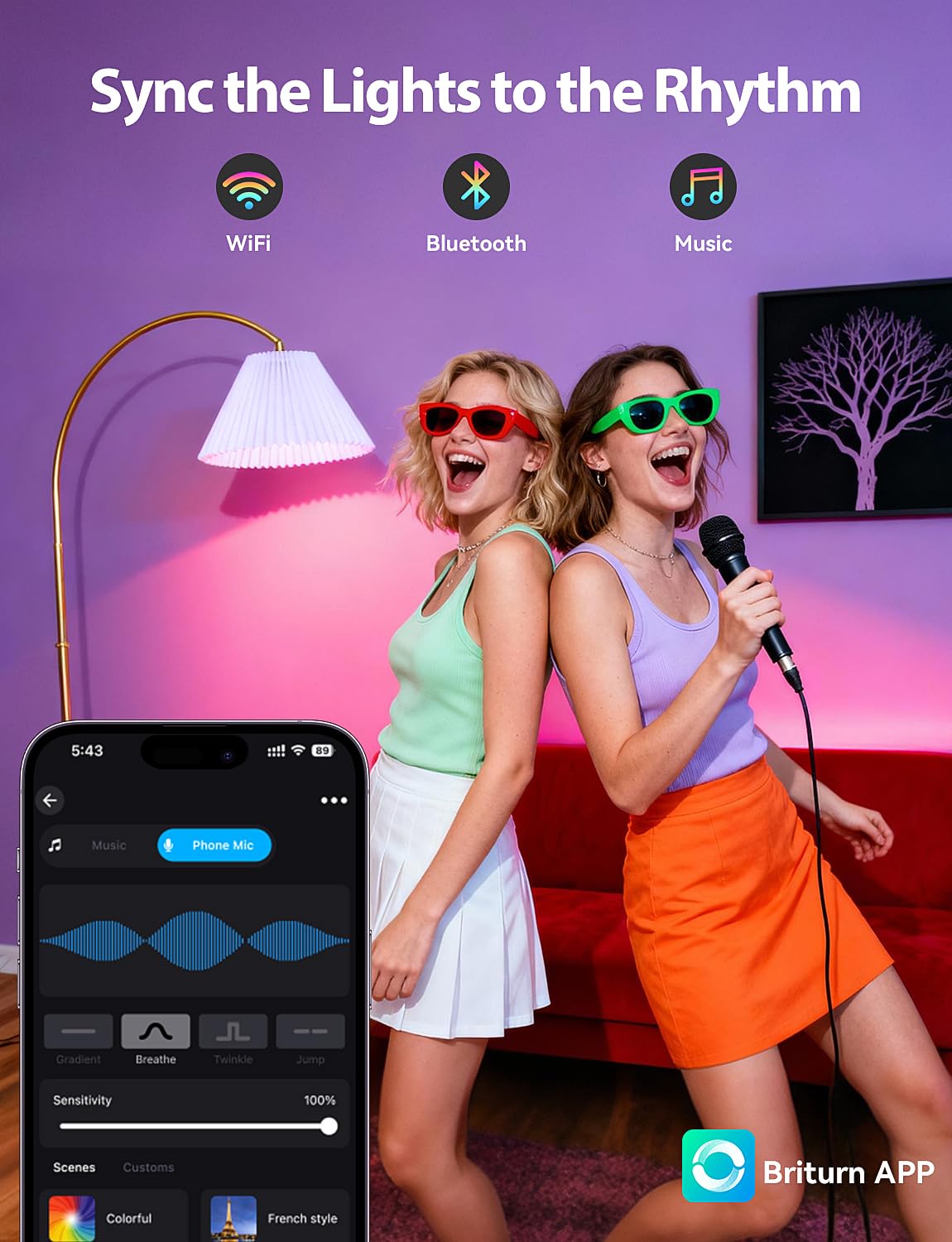 Odnora Smart Bulbs group control to manage rooms with one command