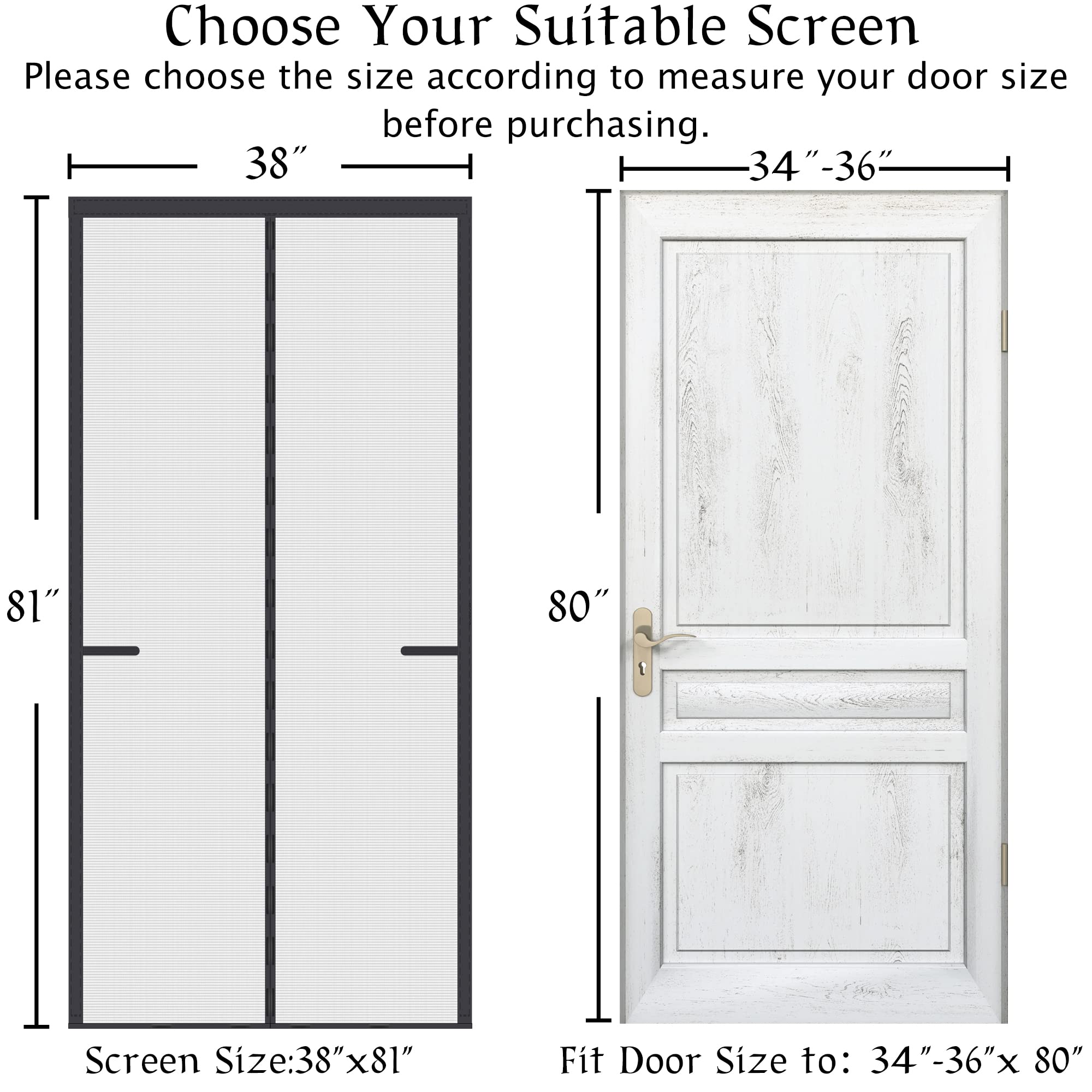 Odocovo 36 magnets provide seamless, gap-free closure along the full door length.