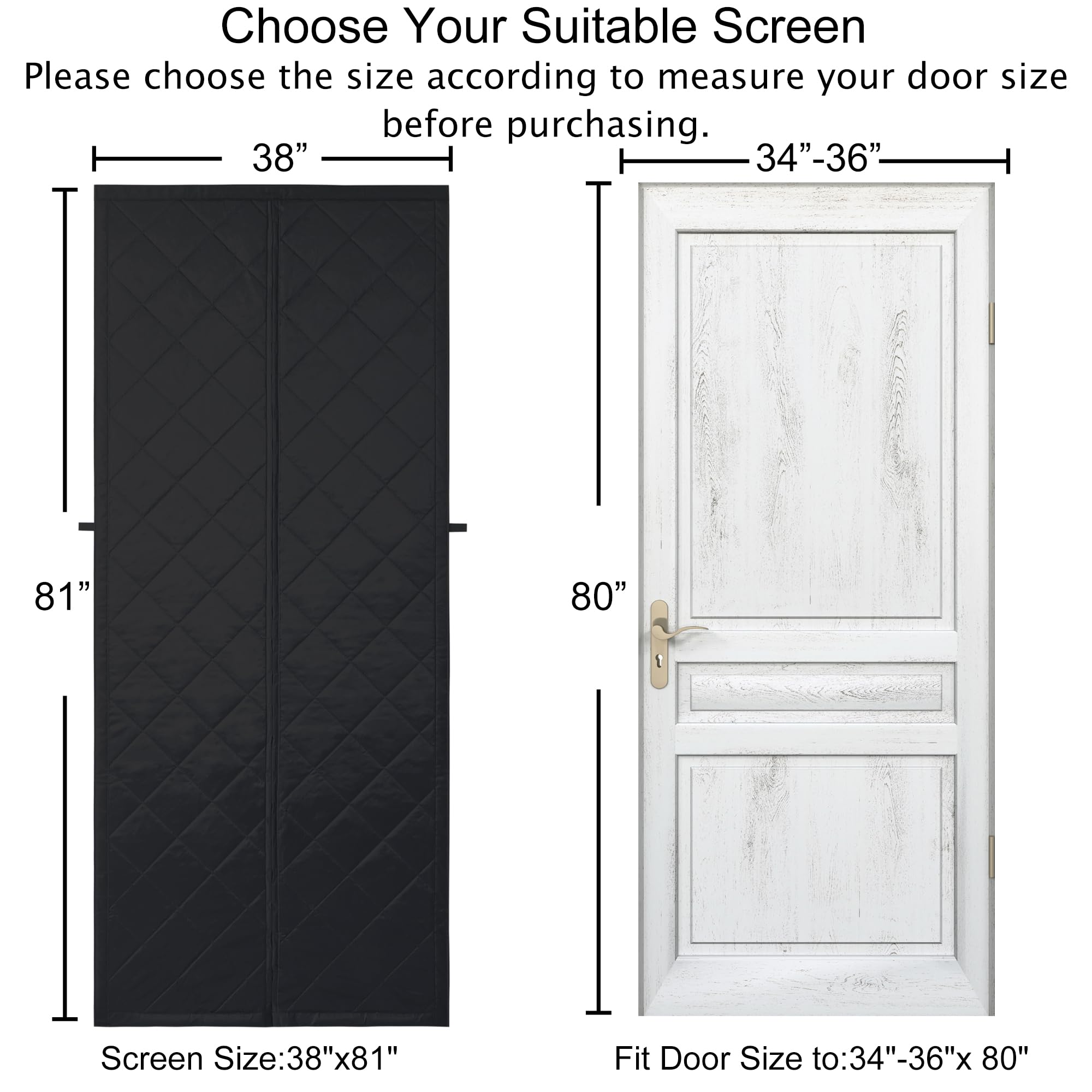 Odocovo 48 magnets along the seam enabling easy walk-through and secure closure