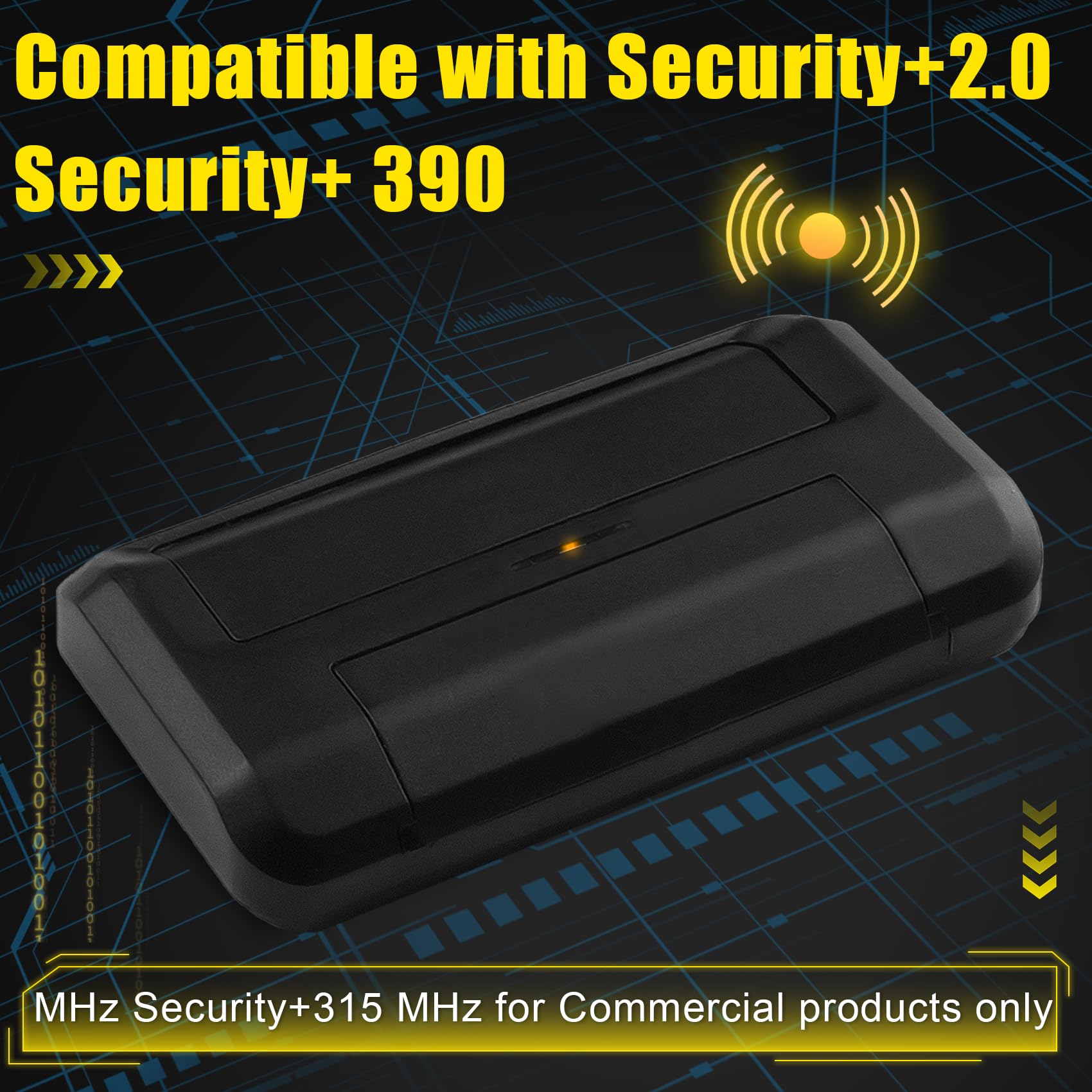 OEM Upgrade 811LMX remote in low-light use with encrypted signals