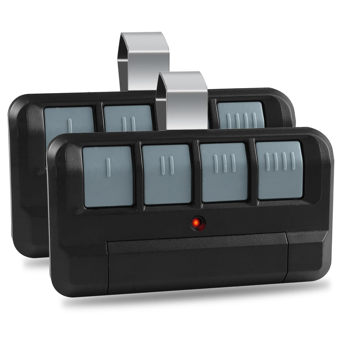 OEM Upgrade 894LT remote front view showing compact 4-button layout for quick access