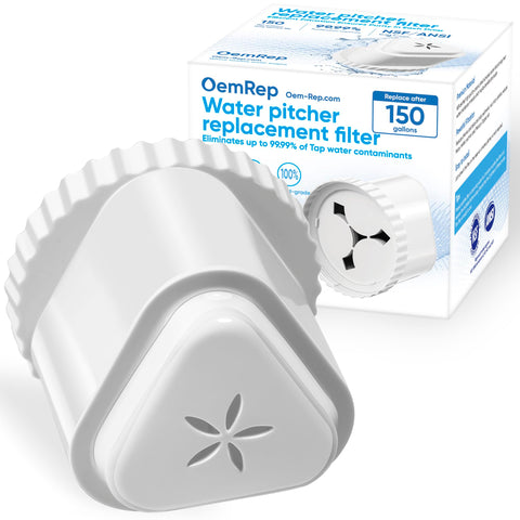 OemRep Epic pitcher replacement filter cartridge for tastier water