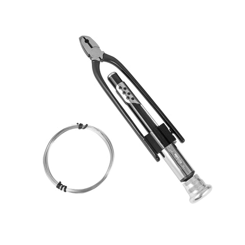 OEMTOOLS 22661 safety wire pliers with six-inch grip for precise twists.