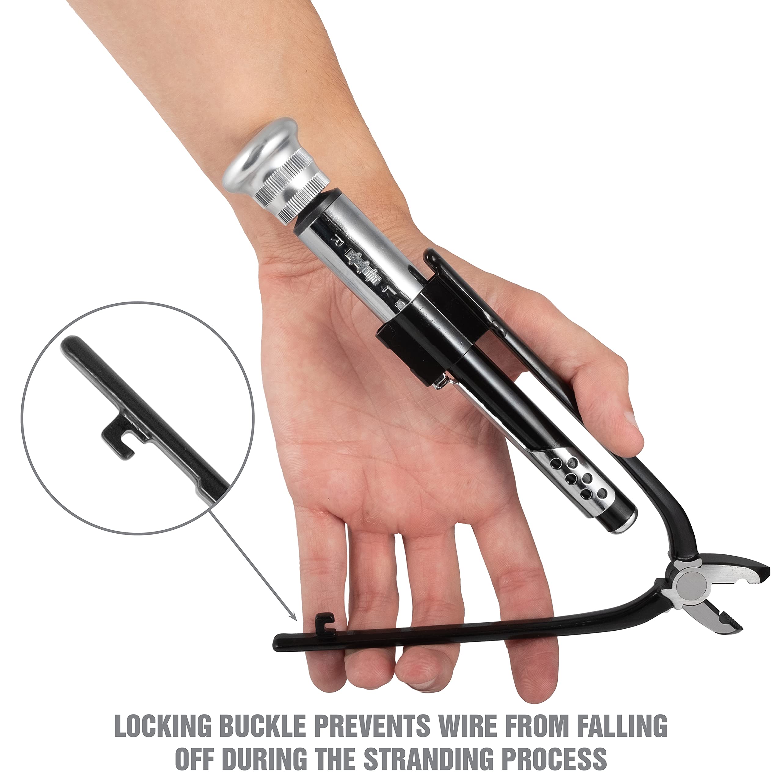 OEMTOOLS 22661 automatic spring return feature ready for quick twisting.