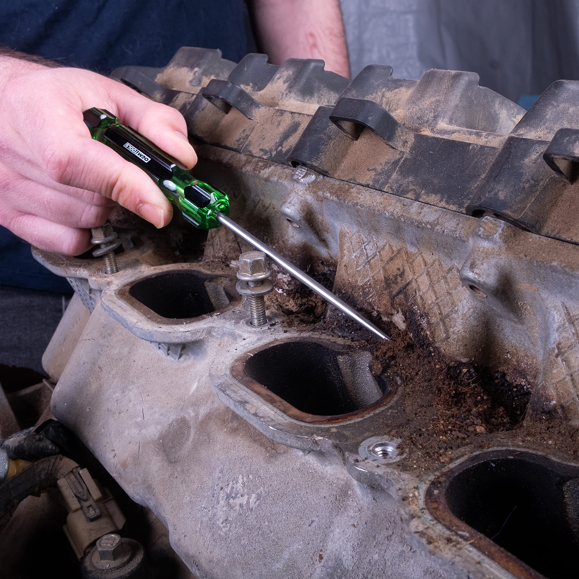 OEMTOOLS 26545 acetate handles resisting fluids for reliable removals