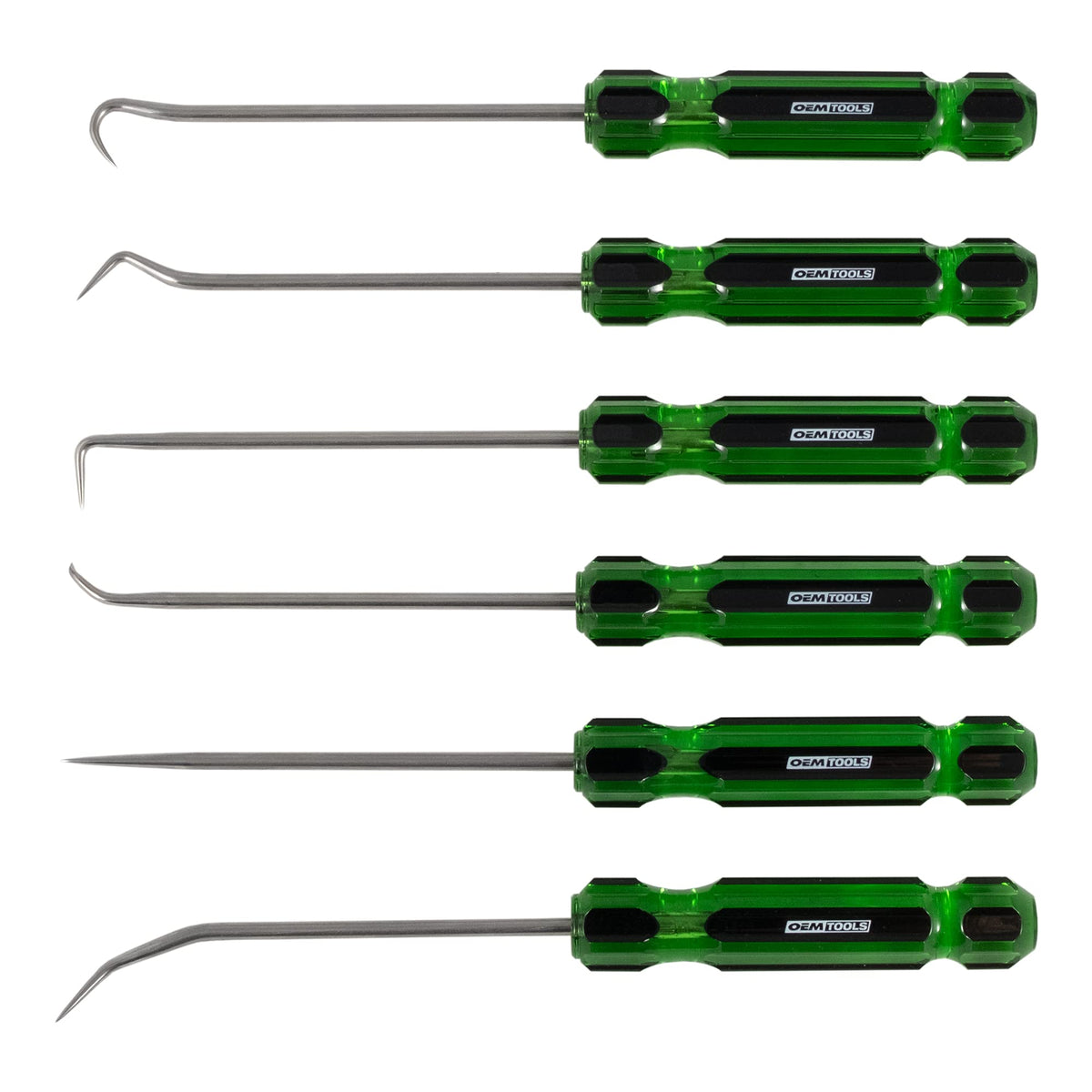 OEMTOOLS 26545 hook-and-pick set cover showing complete toolkit for compact storage