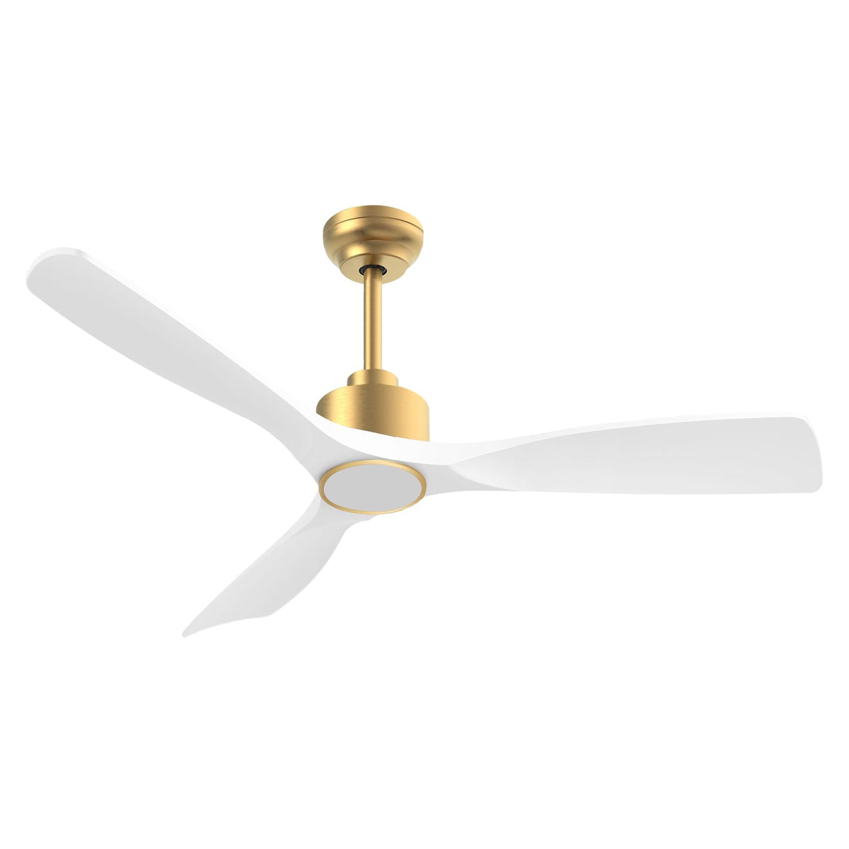 OFANTOP 52-inch ceiling fan with lights delivering quiet airflow in living room