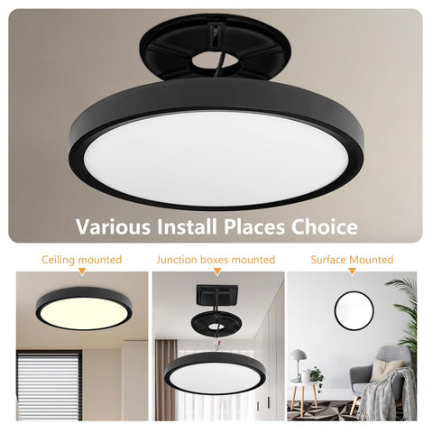 OFFIY ultra-slim flat panel creates a near-ceiling look.