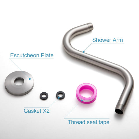 OFFO compatible with standard 1/2-inch NPT plumbing for simple installation