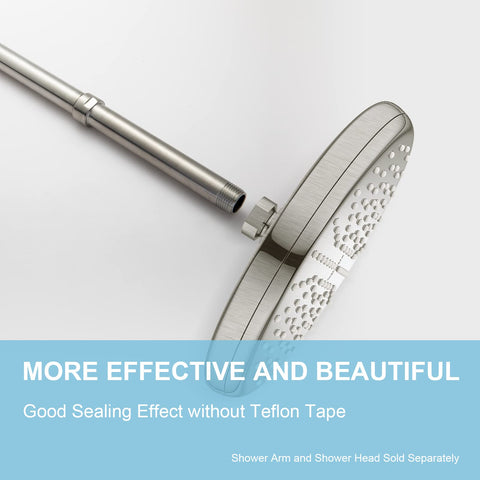 OFFO brushed nickel surface resists wear for long-lasting style.