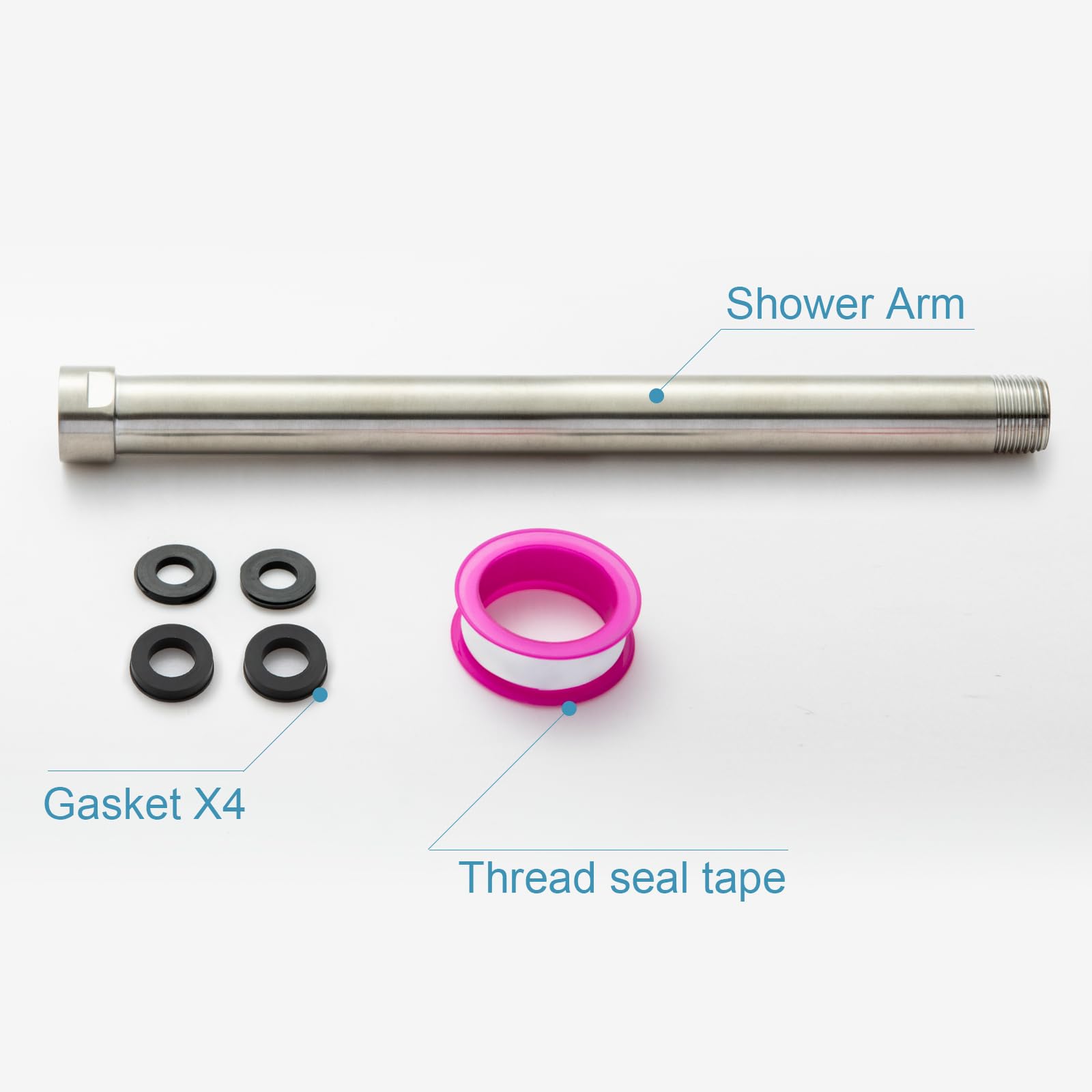 OFFO durable stainless steel suits hard water environments.