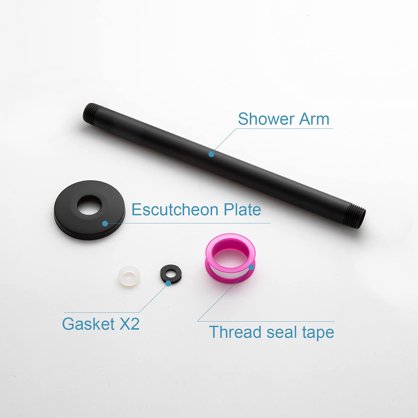 OFFO electrostatic bake finish resists chips in humid bathrooms.