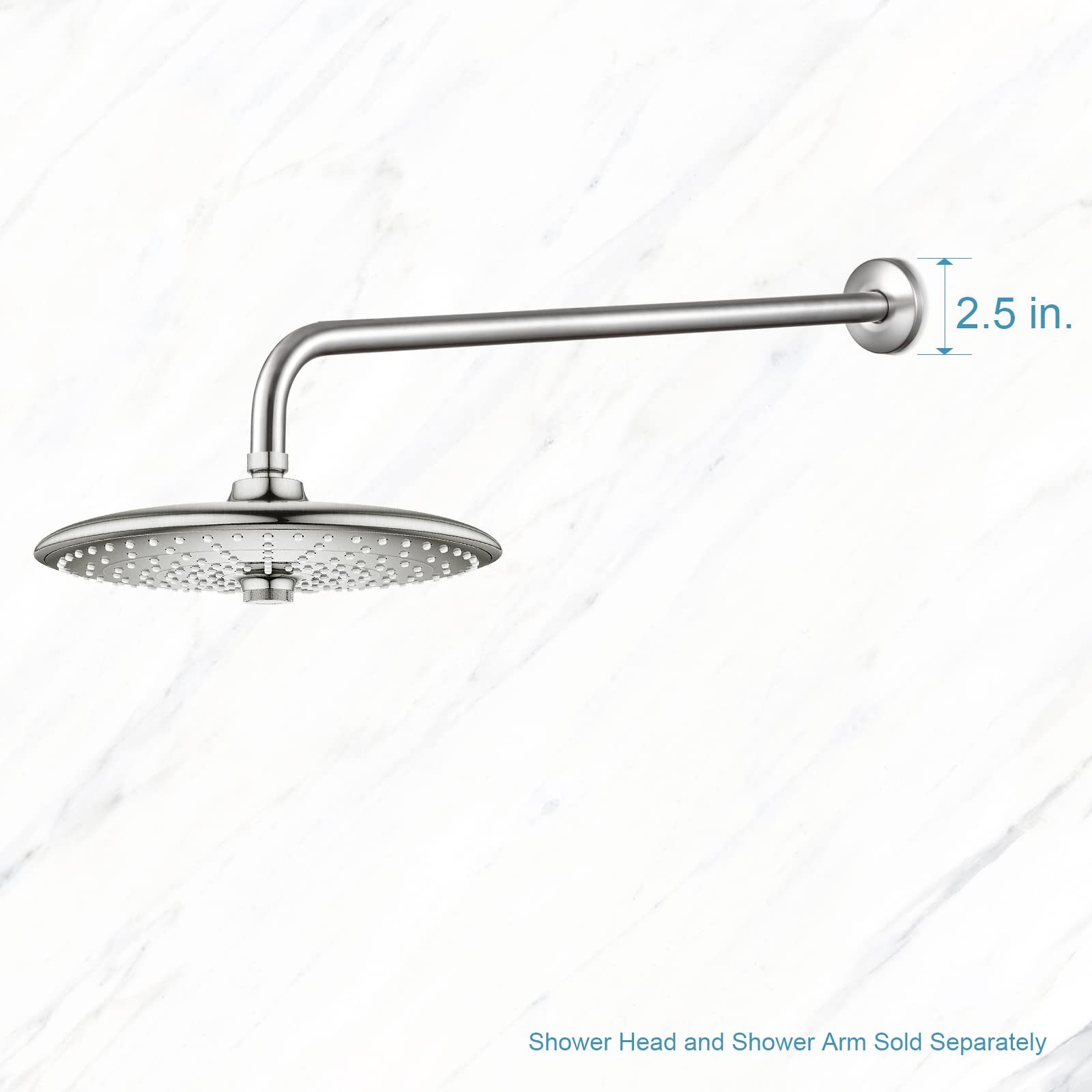 OFFO marine-grade stainless steel ensures corrosion resistance in hard water