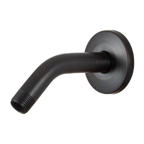 OFFO shower arm 6in ORB bronze wall-mount for durable bathroom upgrades
