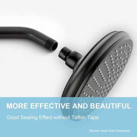 OFFO shower arm flange bronze ORB provides classic finish and secure sealing
