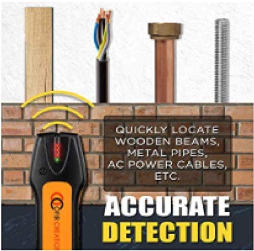 OFIRCREATION 8-foot tape measure integrated for quick spacing and layout.