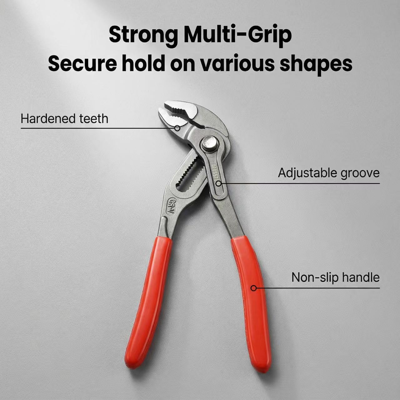 OFOSSTOOL Chrome-Vanadium steel jaws for durable heavy-duty tasks