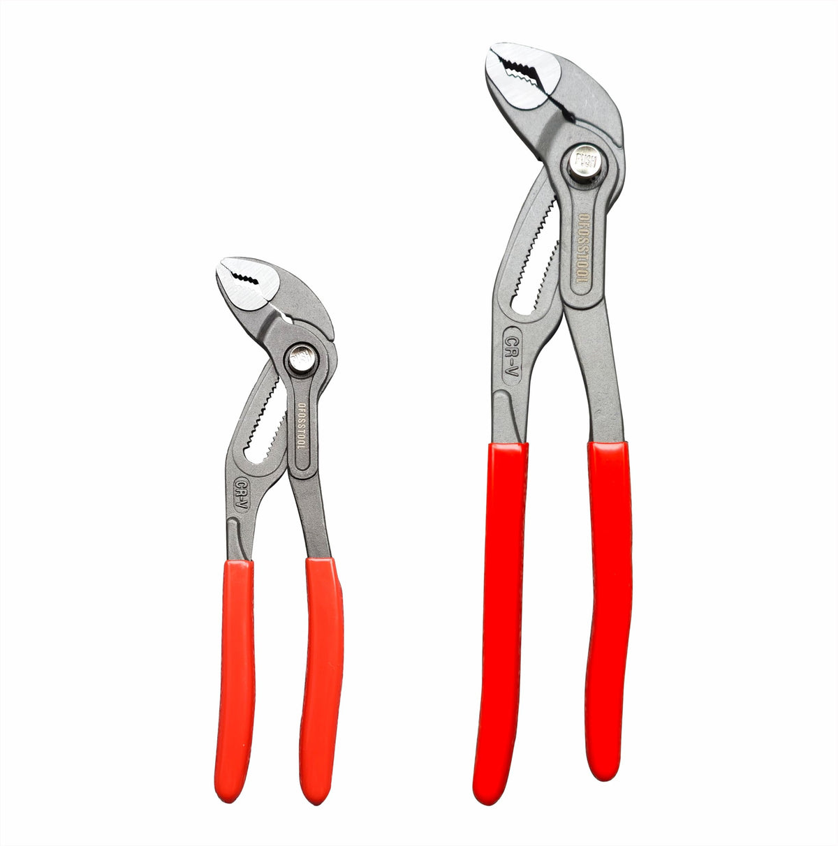 OFOSSTOOL Groove Joint Plier 10-inch in action with secure grip on fasteners