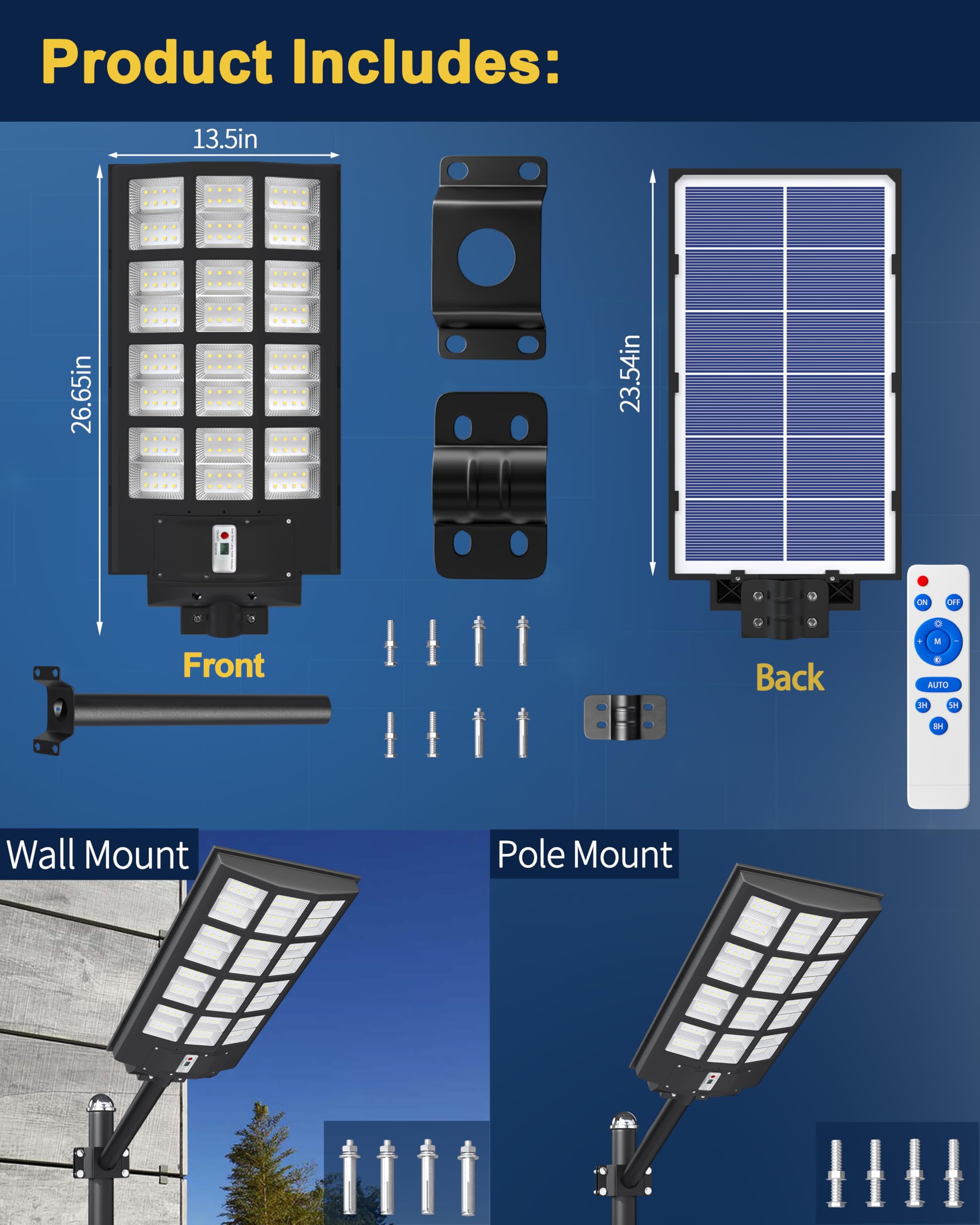 Ofuray Of-5600W wall mount option for easy installation
