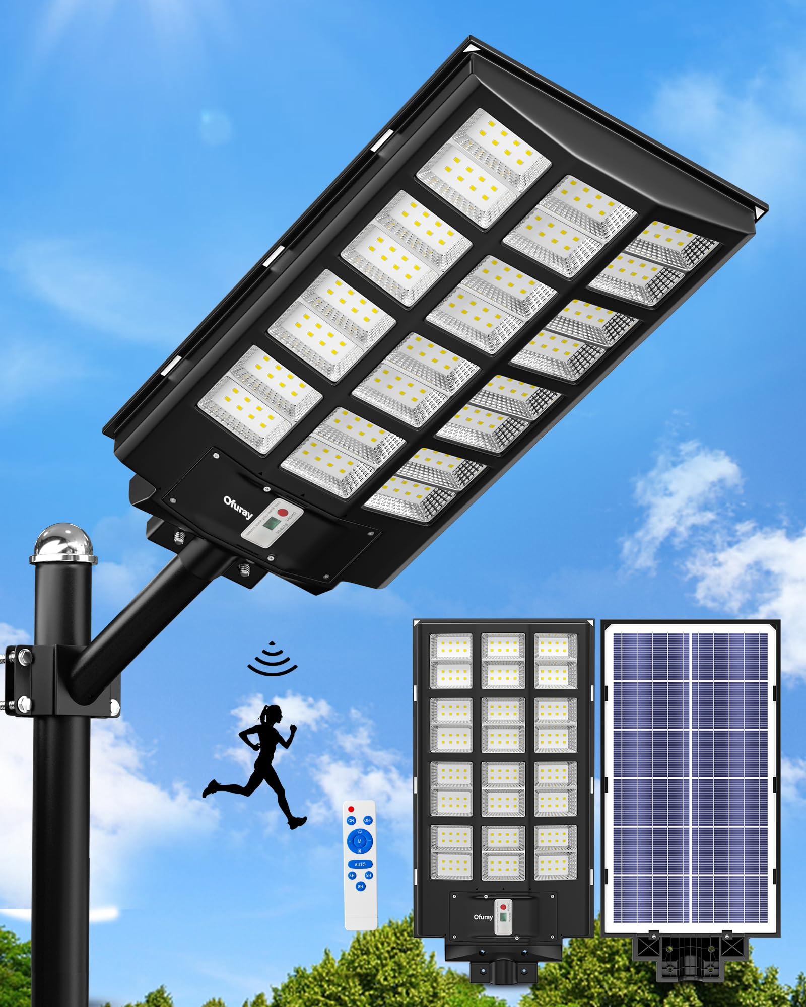 Ofuray Of-5600W wide coverage lights large outdoor areas