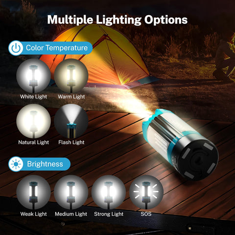 OGERY five-mode lamp lets you tailor brightness and tone.